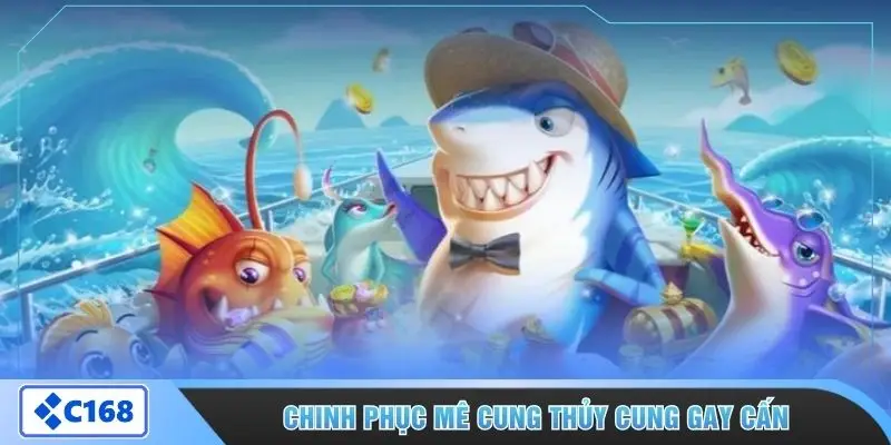 Chinh phục mê cung thủy cung gay cấn