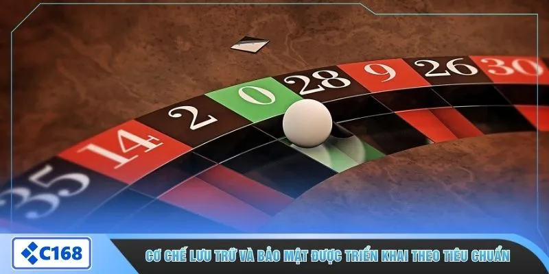 Cơ chế lưu trữ và bảo mật được triển khai theo tiêu chuẩn